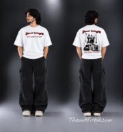 Holy Drop Shoulder Printed T-Shirt