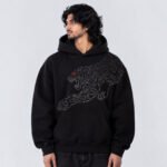 Tiger Premium Drop Shoulder Oversized Hoodie