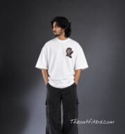Warrior Drop Shoulder Printed T-Shirt - Image 3