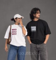 Sniper Wifey Couple Drop Shoulder T-Shirt