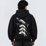 Galaxy Drop Shoulder Oversized Hoodie
