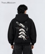 Galaxy Drop Shoulder Oversized Hoodie