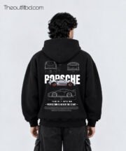 Porsche Drop Shoulder Oversized Hoodie