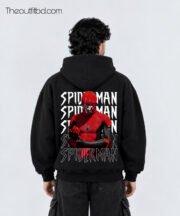 Spider Man Premium Drop Shoulder Oversized Hoodie