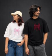 SpiderMan Couple Drop Shoulder T-Shirt Collection - Image 3