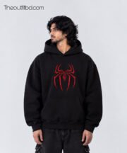 Spider Man Premium Drop Shoulder Oversized Hoodie - Image 2