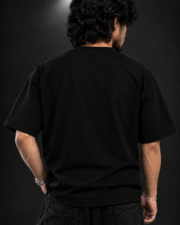 Drop Shoulder Solid T-Shirt - Image 4