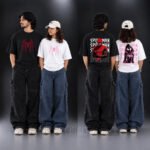 SpiderMan Couple Drop Shoulder T-Shirt Collection