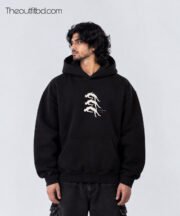 Galaxy Drop Shoulder Oversized Hoodie - Image 3