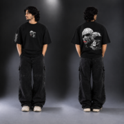New Drop Shoulder Printed T-Shirt