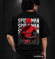SpiderMan Drop Shoulder  T-Shirt - Image 3