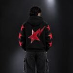Star Premium Drop Shoulder Oversized Hoodie