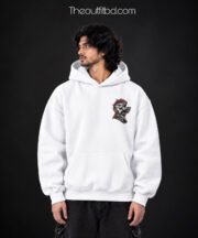 Warrior Premium Drop Shoulder Oversized Hoodie - Image 2