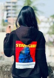 Star Girl Drop Shoulder Oversized Hoodie - Image 3