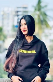 Star Girl Drop Shoulder Oversized Hoodie - Image 2