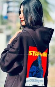 Star Girl Drop Shoulder Oversized Hoodie