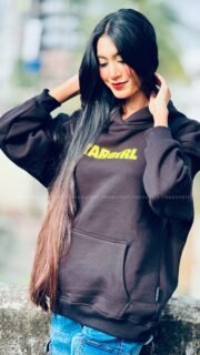 Star Girl Drop Shoulder Oversized Hoodie - Image 4