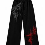 RED BLOOD SWEATPANT | BAGGY JOGGERS