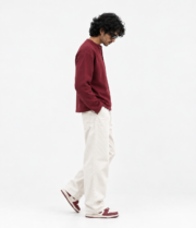MAROON HENLEY BOXY FIT T-SHIRT - Image 3